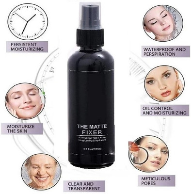 Herrlich MAKEUP SETTING SPRAY FOR GORGEOUS LOOK Primer  - 100 ml(Transparent)