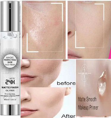 HUZURLU Base Long Lasting Makeup primer Primer  - 30 ml(Transparent)