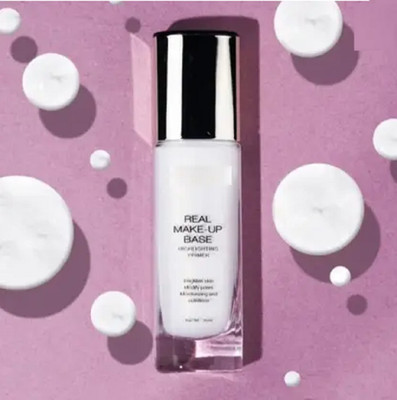 Yuency Real Makeup Base Highlighting Primer| Skin-Hydrating Poreless primer Primer  - 30 ml(White)