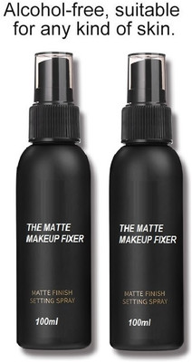 JANOST Best Skin makeup setting spray for lasting makeup fixer Primer set of 2 Primer  - 200 ml(Transparent)