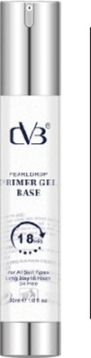 CVB PEARL DROP PRIMER GEL BASE LONG STAY 18 HOURS OIL FREE 30ML Primer  - 30 ml(TRANSPARENT)