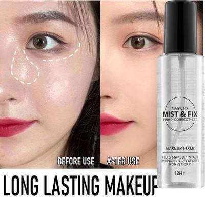 MYEONG Perfect Liquid Primer Fixer Face Makeup Setting Spray  Primer  - 120 ml(Transparent)