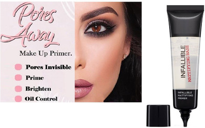 AMOSFIA Prep+Primer Primer Gel Base Waterproof Long Lasting Primer  - 35 ml(TRANSPARENT)