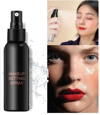 Emijun Makeup Fixer Natural Aloe Vera with Vitamin-E setting makeup fixer Primer  - 100 ml(Transparent)