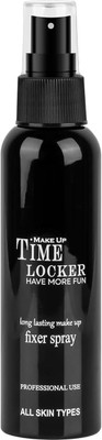 manasona Long Lasting Professional Makeup Fixer Setting Spray With Vitamin E & Aloe Vera Primer  - 100 ml(TRANSPARENT)