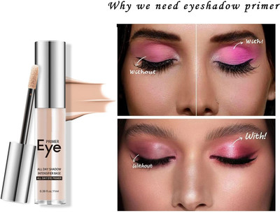 manasona eye shadow base cream Eye concealer easy to color base makeup 24 hours Primer  - 11 ml(BEIGE)