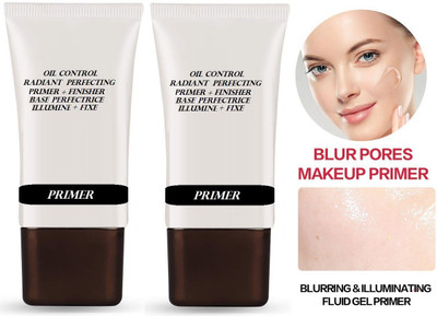 REIMICHI primer + finisher base perfectrice illumine + fixe Primer  - 60 ml(TRANSAPRENT)