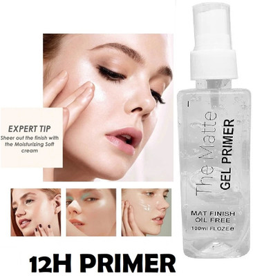 FELICECHIARA Best Transparent Matte Gel Base Hd Face  Primer  - 100 ml(TRANSPARENT)