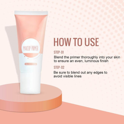 GABBU Hd Face Primer,Transparent Matte Gel Base Pores & Fine Lines/ Primer  - 30 ml(Transparent)