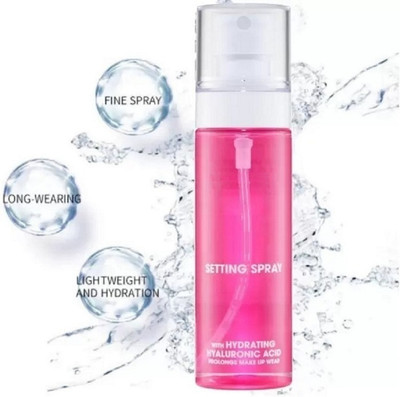 Latixmat Setting Spray - Pink With Green Tea Extracts For All Skin Types Primer  - 100 ml(PINK)