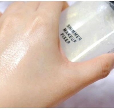 Latixmat Shimmer Long lasting Makeup Fixer Primer  - 150 ml(Transparent)
