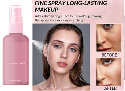 Jiwoo Professional Smudgeproof Quick Dry Makeup Fixer Primer - Primer  - 60 ml(transparant)