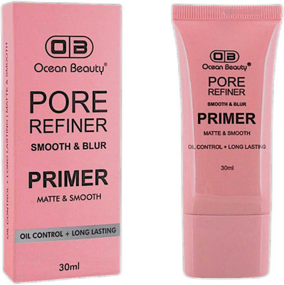 OCEAN BEAUTY Gel Makeup Primer Mattifier Hydrating Oil Control Open Pore Minimizer Face Primer - 30 ml(Transparent Silicon Base Refiner for Oily Dark Dry Dusky Skin Women Girls Smooth) OCEAN BEAUTY Gel Makeup Primer Mattifier Hydrating Oil Control Open Pore Minimizer Face Primer - 30 ml(Transparent Silicon Base Refiner for Oily Dark Dry Dusky Skin Women Girls Smooth)