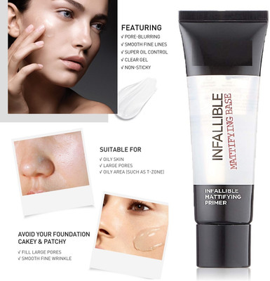 Amaryllis 24H Primer Magic Perfecting Base Face Primer  - 35 ml(TRANSPARENT)