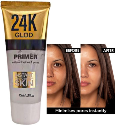 Wonholli 24 K Gold  Primer  - 45 ml(Transparent)