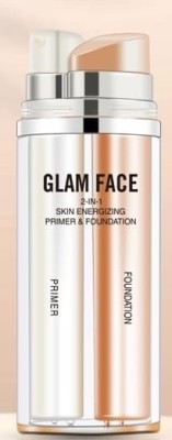 CATERINACHIARA Glam Face 2 in 1 Skin Energizing Primer and Foundation Primer  - 60 g(Transparent)