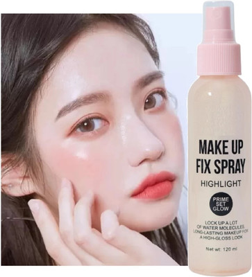 HUZURLU Illuminating & Hydrating Makeup Fixing Spray Primer  - 120 ml(transparent)