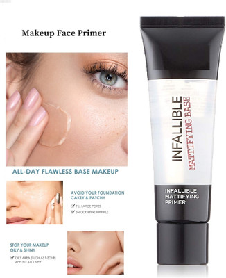 Amaryllis All skin Types Makeup Primer Oil-Free, Long-Lasting Primer  - 35 ml(TRANSPARENT)
