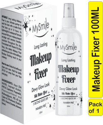 Mysmile Long Lasting Makeup Fixer 100ml | Aloe Vera 100ml Primer  - 100 ml(White)
