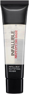 HUZURLU Professional Infallible Mattifying & Light Weight Makeup Base  Primer  - 35 ml(TRANSPARENT)