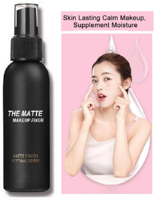 HUZURLU LONG LASTING BUDGE PROOF OIL FREE MAKEUP FIXER SPRAY Primer  - 100 ml(TRANSPARENT)