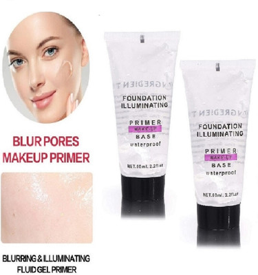 HUZURLU Professional Foundation Illuminating Gel  Primer  - 100 ml(TRANSPARENT)