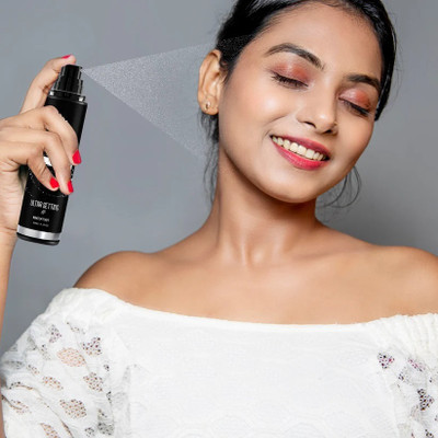 Yuency Ultime Pro Makeup Fixer | Non Sticky, Keeps Makeup Intact, Hydrates & Refreshes Primer  - 120 ml(black)