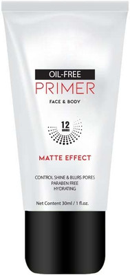 MYEONG Oil Free Primer Complete Matte Effect on face and body 24 Hydration Formula Primer  - 30 ml(Trancparent)