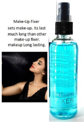 AMOSFIA Makeup Fixer with Aloevera and Vitamin E  Primer  - 100 ml(Transparent)