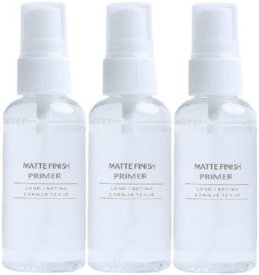 HUZURLU LONG LASTING, SWEAT & WATERPROOF FLAWLESS FINISH PRIMER PACK OF 3 Primer  - 150 ml(TRANSPARENT)