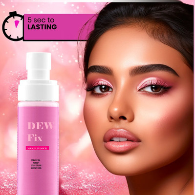 YAWI Long-Lasting,Hydrating & Refreshing Setting Spray Dewy Finish Primer  - 100 ml(Pink)