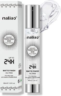 maliao Matte Finish Face Primer-24 Hour Long-Lasting,Oil-Free Formula for Flawless Skin Primer  - 30 ml(GEL PRIMER)