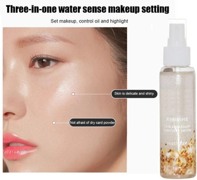 GFSU - GO FOR SOMETHING UNIQUE Women's & Girl's Long lasting & Hydrating Matte Fixer Spray for Face Makeup Primer  - 120 ml(TRANSPARENT)