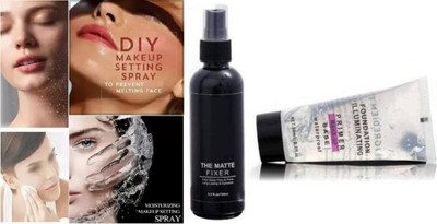 REIMICHI TUBE PRIMER & MAKEUP SETTING SPRAY COMBO Primer  - 150 ml(TRANSPARENT)