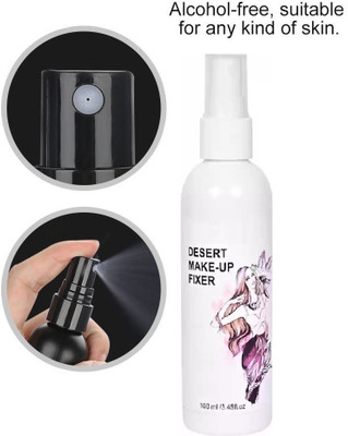 Aylily Best Makeup Setting Fixer Makeup Fixer Non Sticky, Water proof Long lasting Primer  - 100 ml(TRANSPARENT)