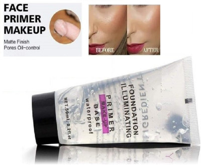 HUZURLU Flawless Finish Primer Smoothing Perfection Face Primer  - 50 ml(TRANSPARENT)
