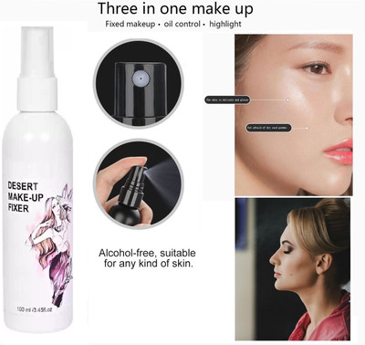 Amaryllis Perfect finish Makeup Setting Spray, Moisturizing Makeup Finishing Mist  Primer  - 100 ml(TRANSPARENT)