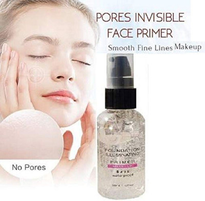 Aylily BEST EVER FLAWLESS SKIN HD GLOW FOUNDATION ILLUMINATING PRIMER Primer  - 50 ml(Transparent)