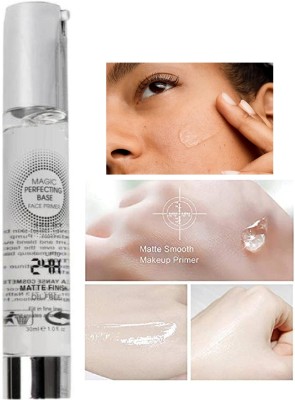 Emijun Silver Primer imperfections and Matte Finish Oil Free  Primer  - 30 ml(Transparent)