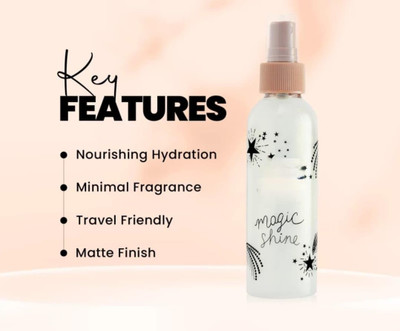 GFSU - GO FOR SOMETHING UNIQUE best Magic Shine Long Lasting Makeup Fixer  Primer  - 150 ml(Transparent)