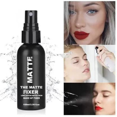LILLYAMOR NATURAL SETTING SPRAY FIXER PRIMER FOR MAKEUP Primer  - 100 ml(Clear)