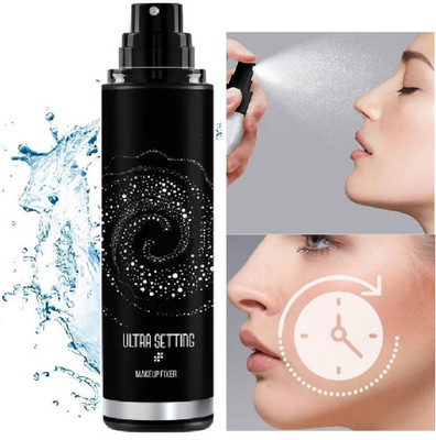 Arcanuy Long lasting Misty Finish Professional Makeup Fixer Spray Primer  - 120 ml(Transparent)