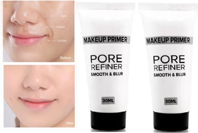 EVERERIN MAKEUP BASE GEL PRIMER FOR OPEN PORES Primer  - 60 ml(TRANSPARENT)
