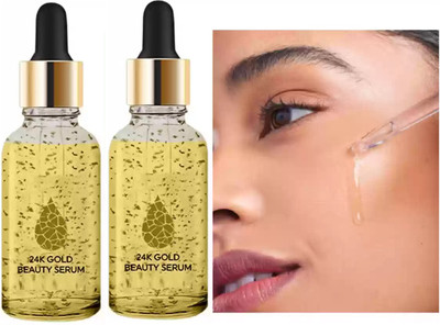 AFARAXIA Combo Face Serum for Glowing shiny Skin Primer  - 60 g(light yellow)