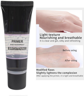 Aylily New Waterproof Long Lasting & Hydrating Matte Poreless Face Gel  Primer  - 50 ml(TRANSPARENT)