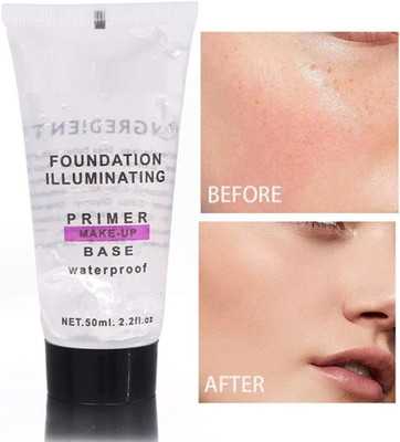 DARVING Face Primer, Makeup Primer for Poreless, Smooth & Long Lasting Makeup Primer  - 50 ml(TRANSPARENT)