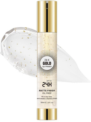 THTC GOLD GEL BASE PRIMER MATTE FINISH Primer  - 30 ml(Transparent)