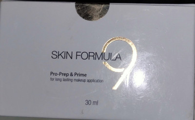 skin formula 9 Pro prep primer 30gm Pack Primer  - 30 ml(White)