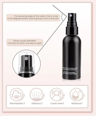JANOST Sweatproof Setting Spray Makeup Fixing Primer  - 100 ml(Transparent)