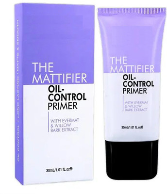 Shivarth Face Primer The Mattifier Oil-Control Primer Longlasting Makeup Gel Cream  Primer  - 30 ml(White)